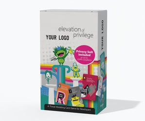Custom Elevation of Privilege (EoP) with Privacy card deck - 102 cards
